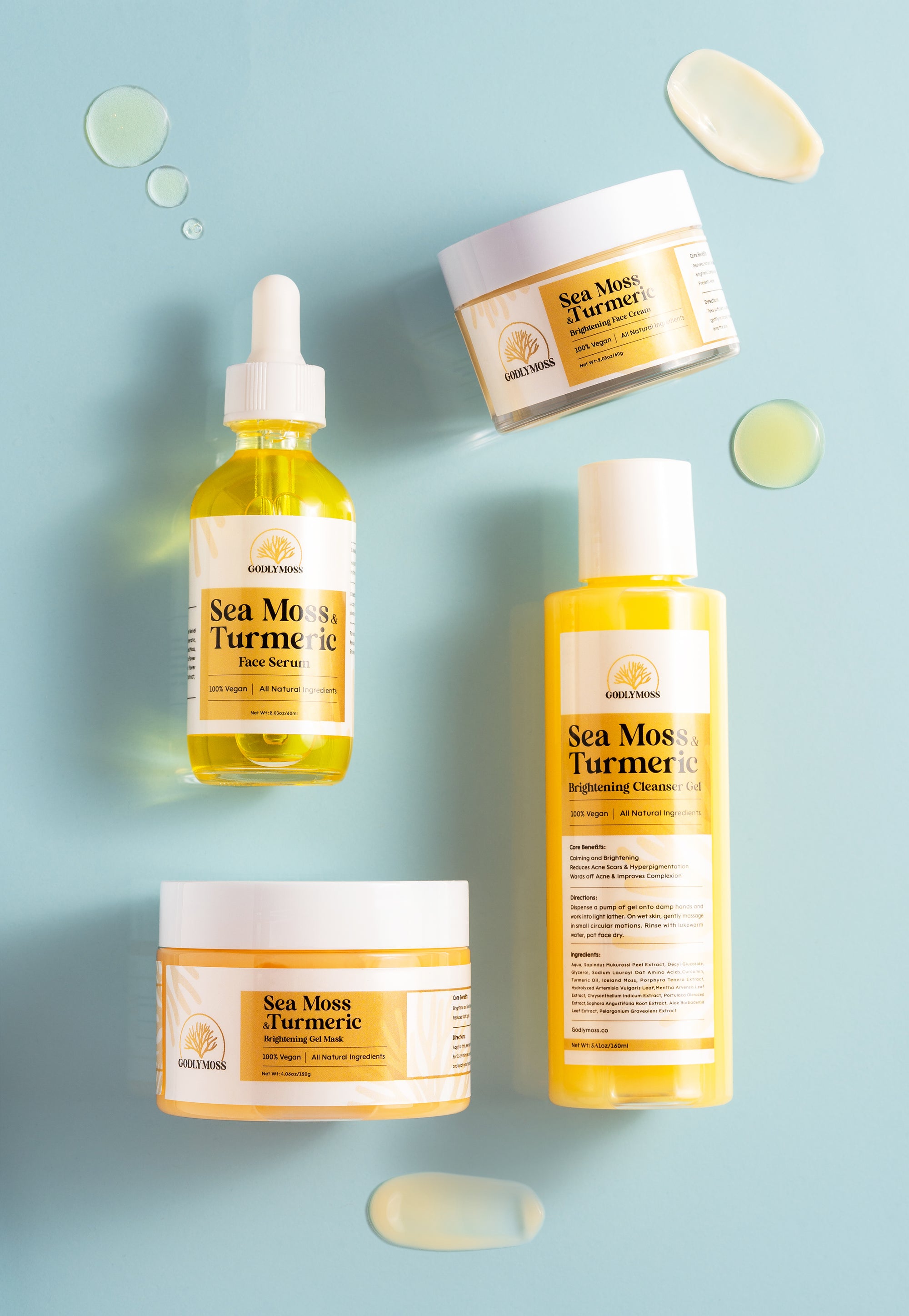 Sea Moss & Turmeric Skincare Bundle