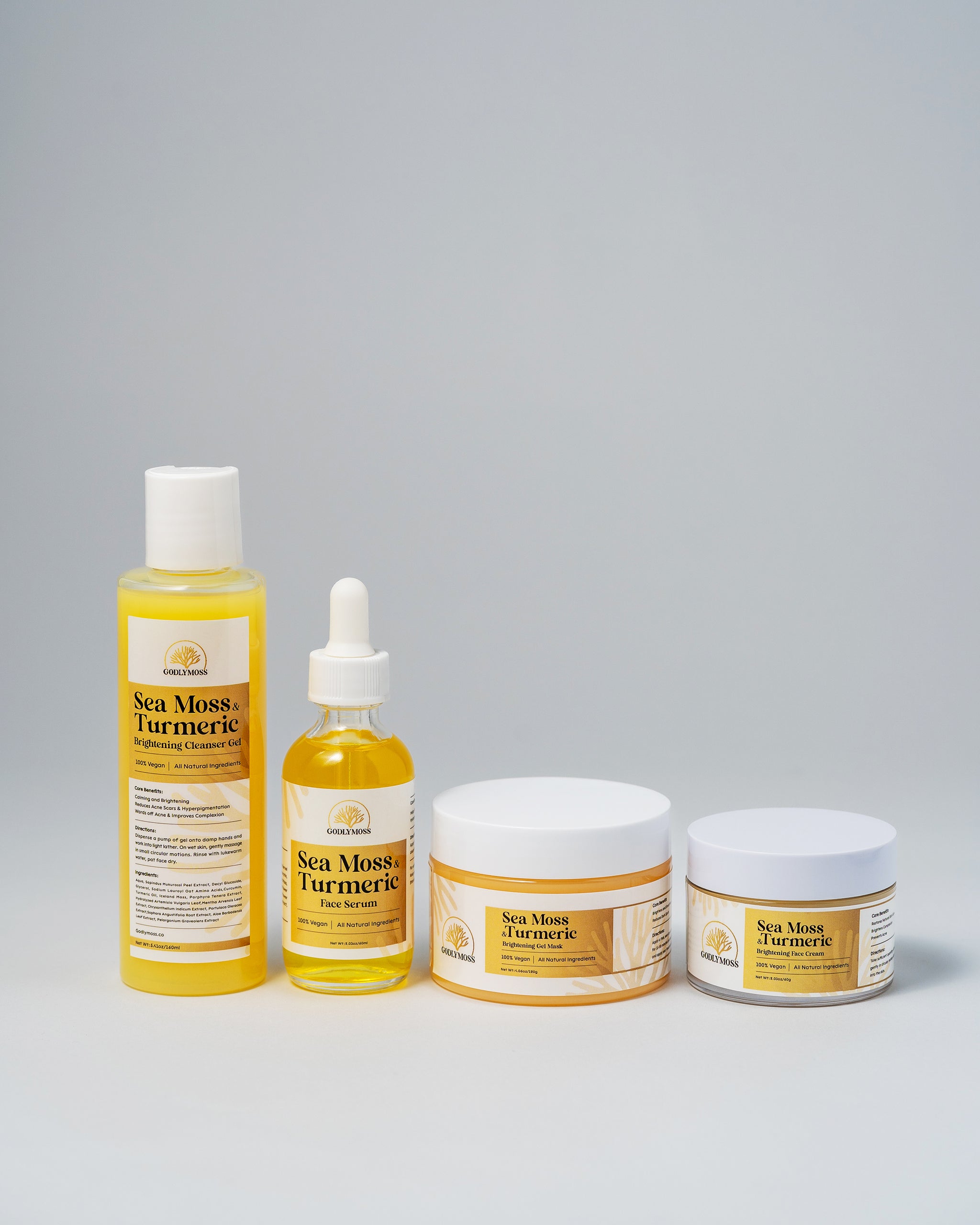 Sea Moss & Turmeric Skincare Bundle