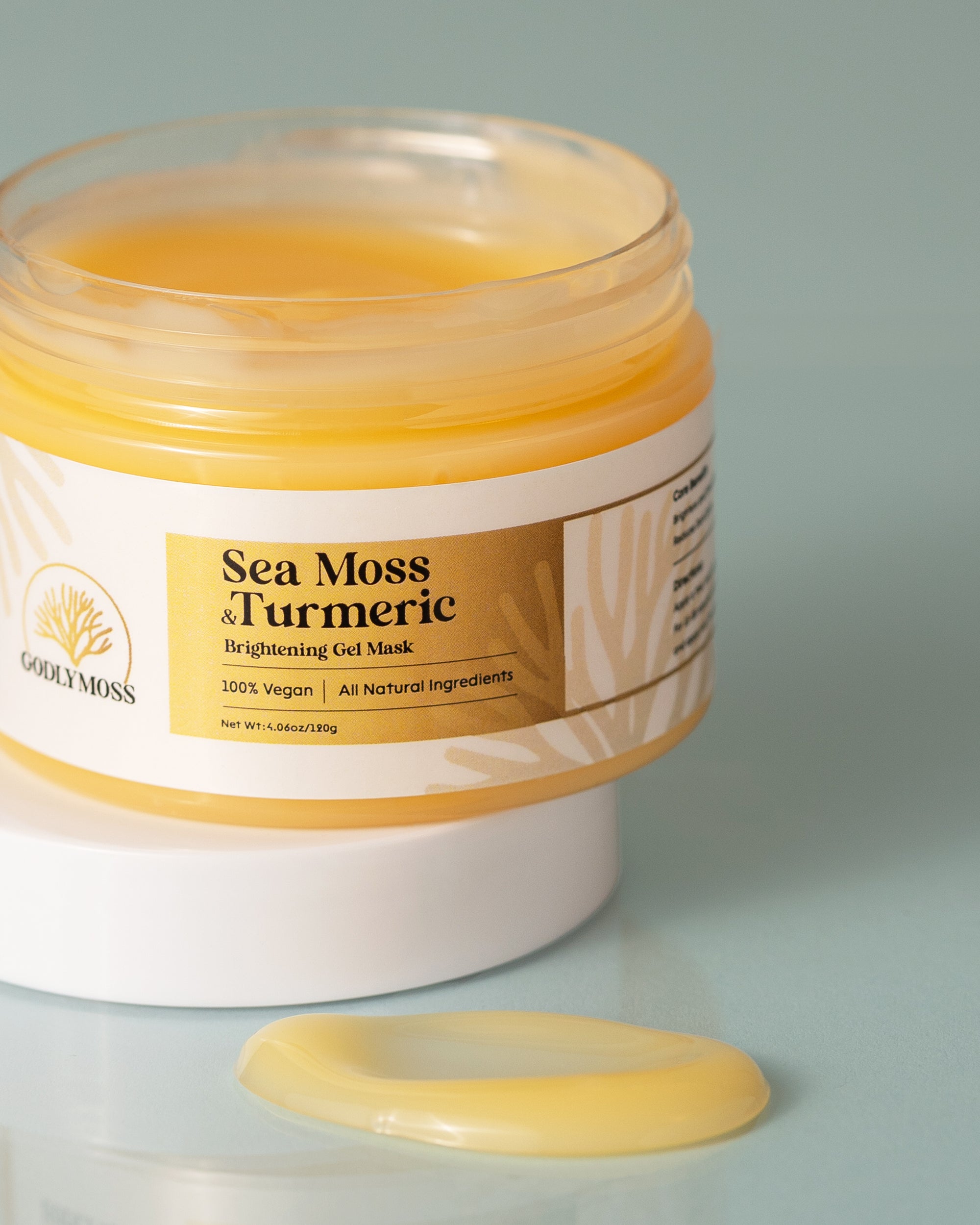 Sea Moss & Turmeric Brightening Gel Mask