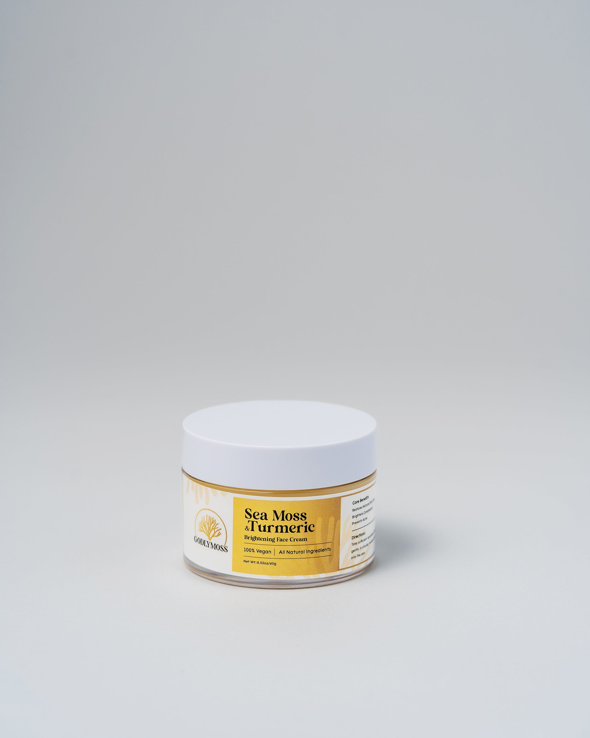 Sea Moss & Turmeric Brightening Face Cream