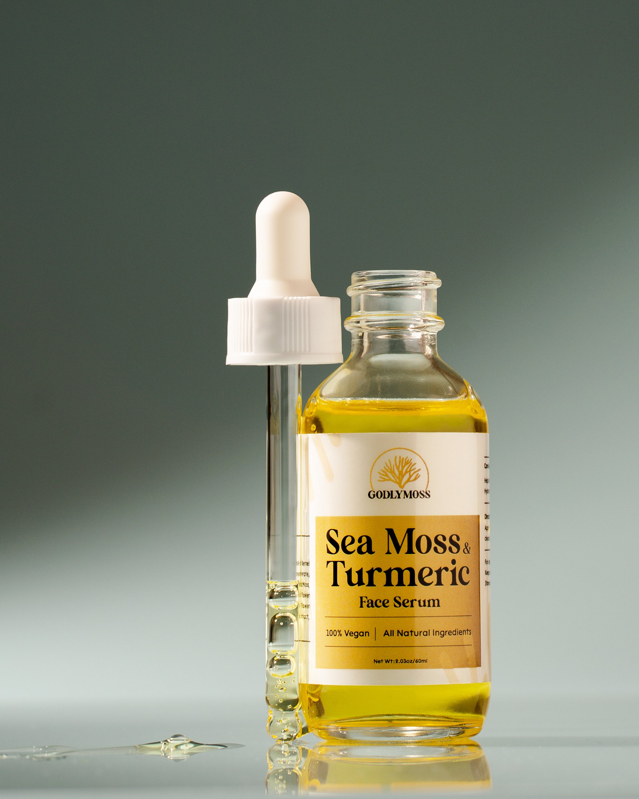 Sea Moss & Turmeric Face Serum