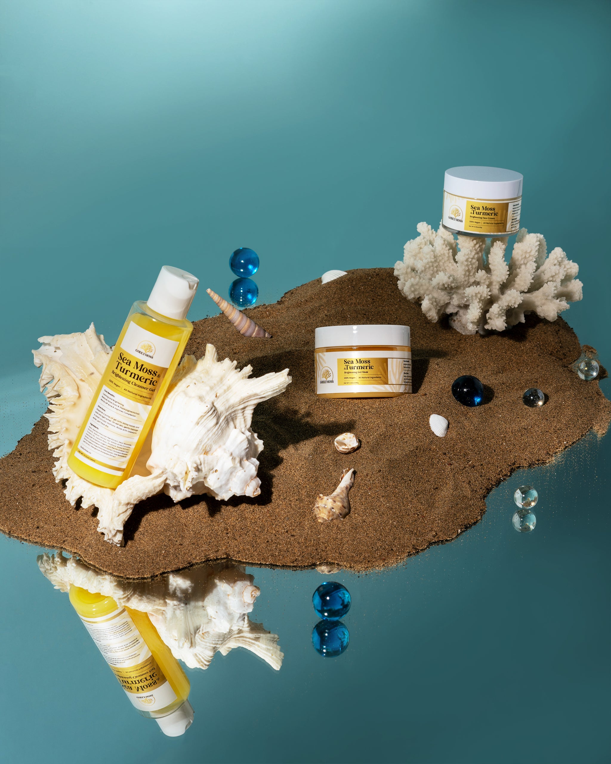 Sea Moss & Turmeric Skincare Bundle