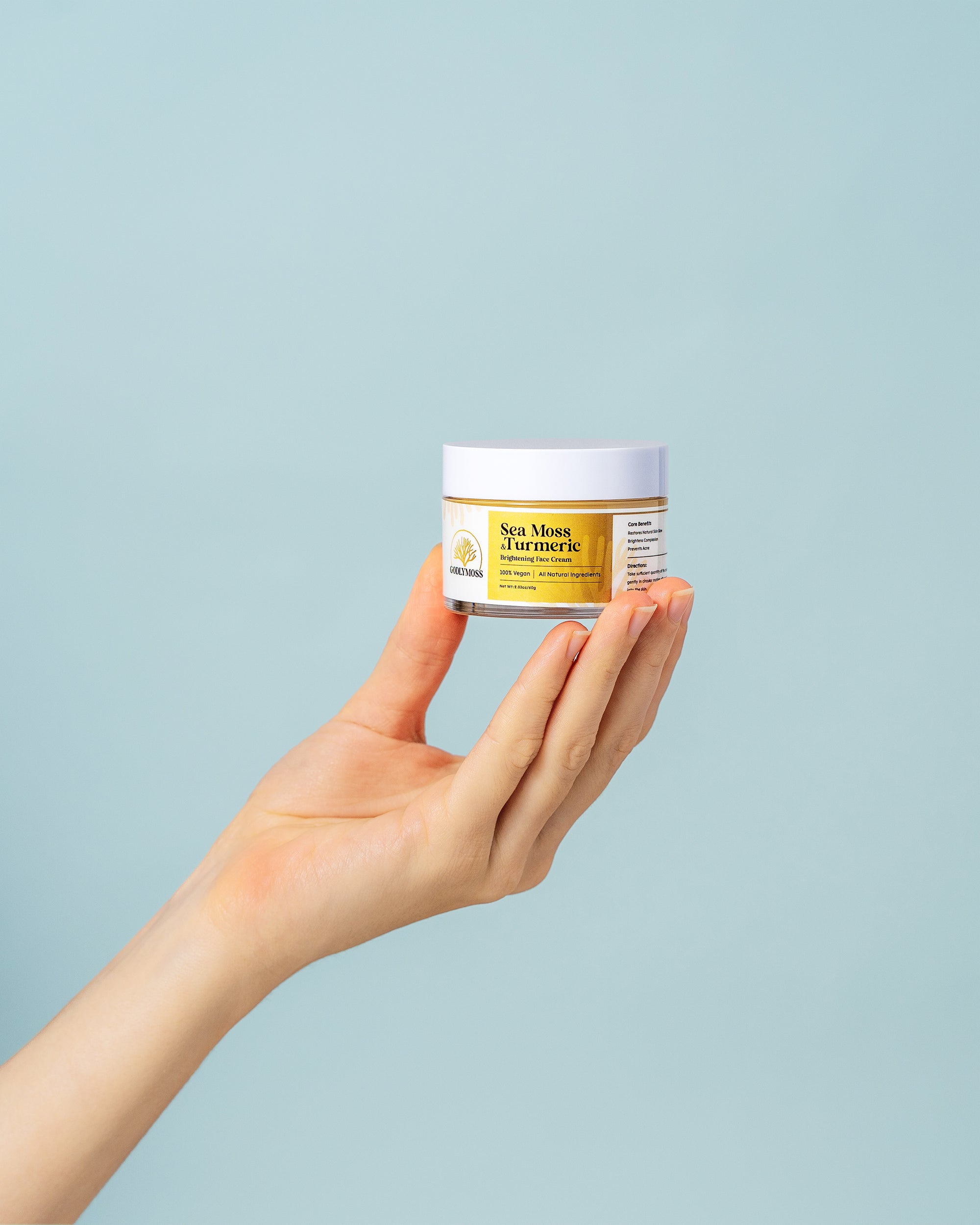 Sea Moss & Turmeric Brightening Face Cream